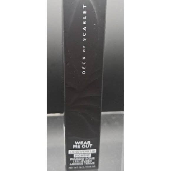 Deck Of Scarlet Lip Pigment Longwear Cosmetics Bold Burnt Orange Italy - Picture 1 of 2